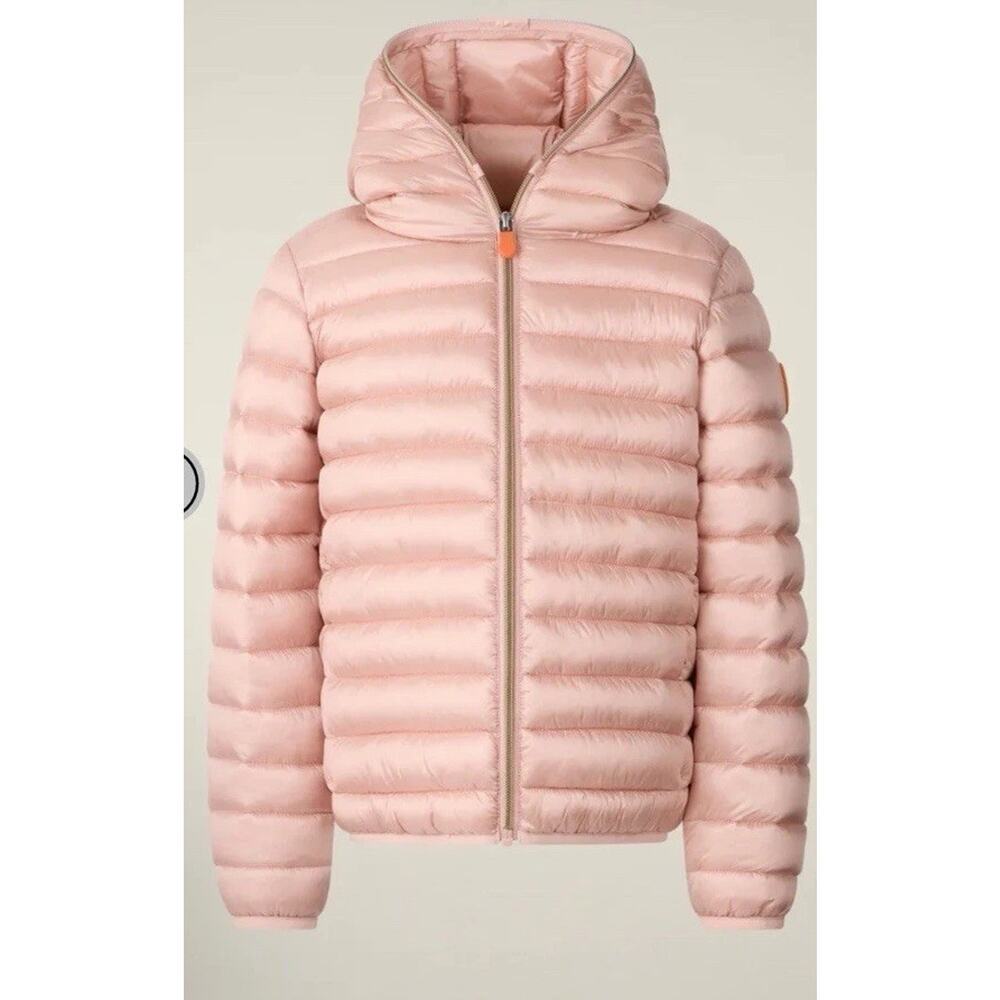 Save The Duck Girl's Insulated Lily Jacket PINK $179, Size: 14 NWT